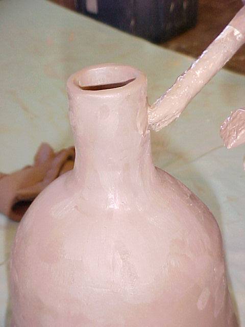 Attaching handle