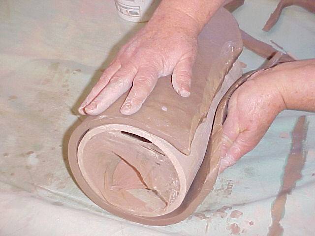 Joining the bevelled edges