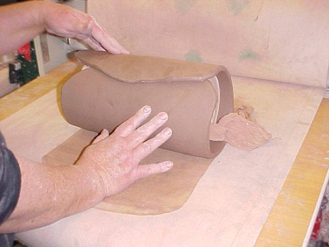 Rolling slab on form for first time