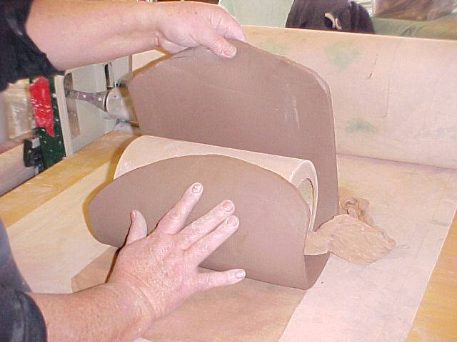Rolling slab on form for first time