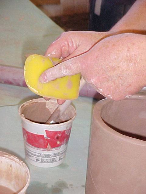 Using rib to smooth inside