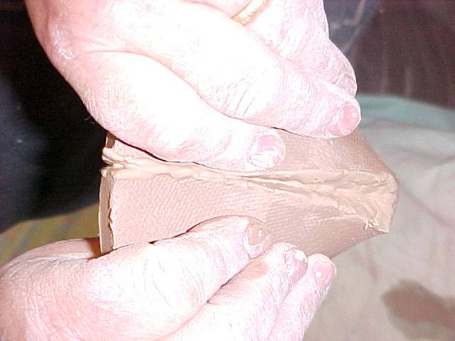 Squidging the seam