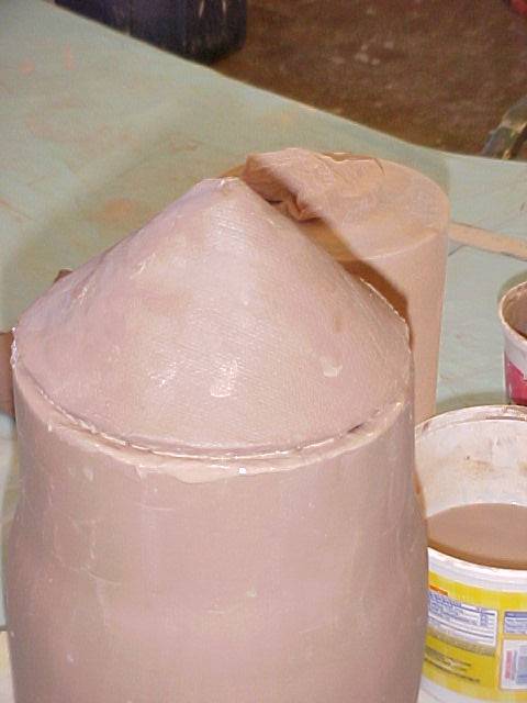 Attaching crown to vessel