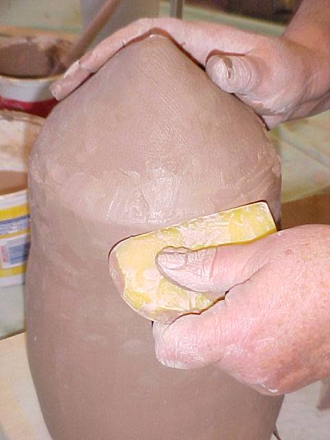 Cleaning up the seam