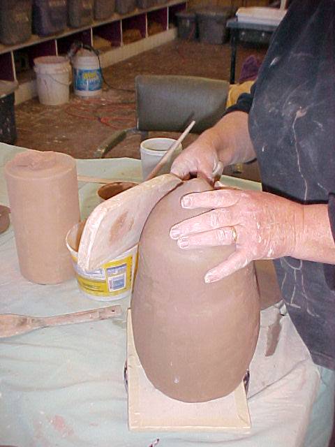 Paddling the seams to even everything out