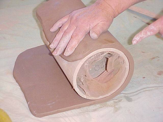 Rolling slab on form for first time