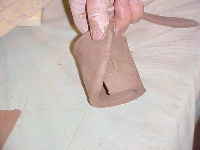 Forming spout